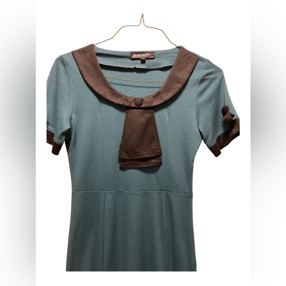 Pin up dress blue - Picture 2 of 2